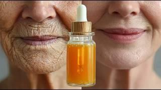 Natural Collagen Boost! Erase Wrinkles at 70! Golden Anti-Aging Facial Oil