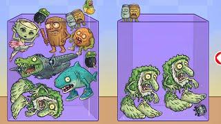 BRAINROT ZOMBIE hits MAX LEVEL! This MERGE FELLAS combo is pure CHAOS!!!