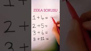 matematik zeka testi!!!(kendine güvenenleri görelim:)