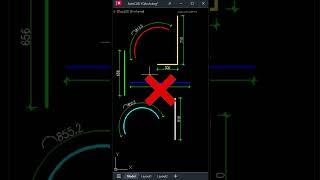 Auto Dimension in AutoCAD - #autocad #viral #yqarch #cad