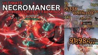 Ultimate Necromancer Build for Fast Farming! Diablo Immortal!