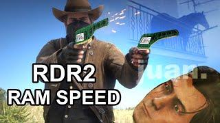 Red Dead Redemption 2 - RAM Benchmark - 2133 vs 3200 MHz