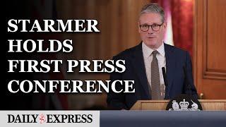 Watch in full: Keir Starmer holds first press conference as PM