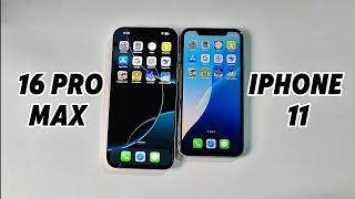 iPhone 16 Pro Max vs iPhone 11 - Speed Ram Management and Gaming Test!!