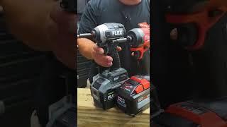 Milwaukee M18 Fuel Impact Driver VS Flex Stacked Lithium Comparison