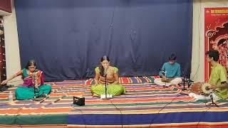 2024-Navarathri Concert series - SVK Temple  - Moukthika