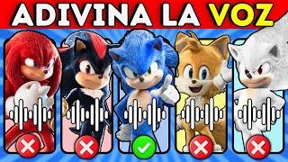 Adivina El Personaje De SONIC 3 ️SonicShadowKnuckles️TailsSonic The Hedgehog 3️