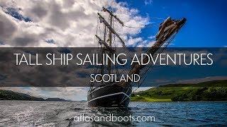 Tall ship sailing adventures off the west coast of Scotland