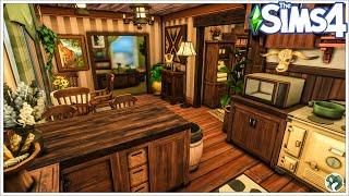 Rustic Studio Apartment  The Sims 4 Speed Build No CC