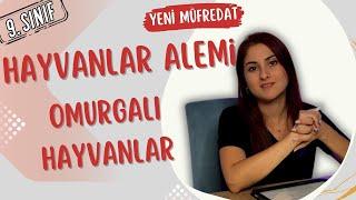 9) HAYVANLAR ALEMİ 2 - OMURGALI HAYVANLAR - 9. SINIF (Maarif Modeli - Yeni Müfredat)