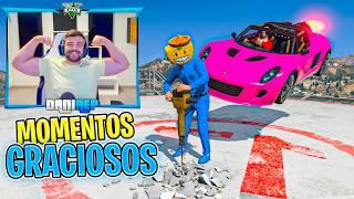 Los MOMENTOS MAS GRACIOSOS de DANIREP en GTA 5 ONLINE