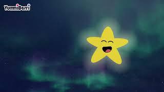 TWINKLE TWINKLE LITTLE STAR (Lyric Video) | YummiBerri kids' songs and more!