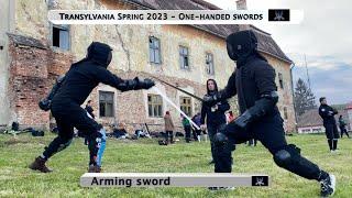 One-handed swords in Transylvania 2023