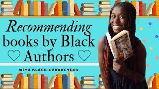 Recommending Books By Black Authors with Black Characters || 20 BOOKS TO READ [CC]