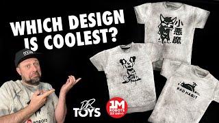 Custom Made 1:6th Scale Tee Shirt Designs - DR Toys