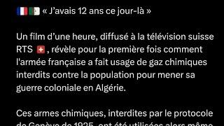 France Tv censure le film sur l’utilisation des armes chimiques en Algérie