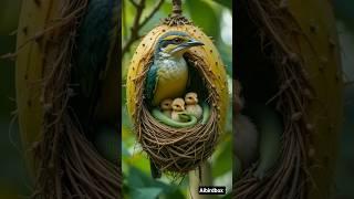 The Brave Mother Birds Saved Her Child From Snake |  ️ | AI Shorts. #birds #wildlifefight #nature