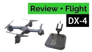 Sharper Image DX-4 Streaming Drone - Review and Flight