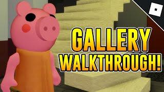 How to ESCAPE THE GALLERY MAP (CHAPTER 3) in PIGGY | Roblox