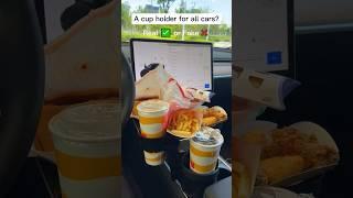 A cup holder for all cars?Guess it's real or fake. #sodaride #carcupholders #cupholder #carlifestyle