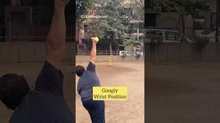 Finger spin googly #cricket #cricketfan #cricketshorts #cricketer #cricketlover #legspin #googly