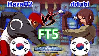 KOF 2002 - Haza02 vs ddubi FT5