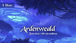 Ardenweald Music & Rain Ambience (1 Hour, World of Warcraft) for Relaxing, Sleep, Meditation, ASMR