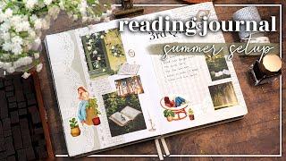  Reading Journal Setup for Summer 2024 // 3rd Quarter Layout & Books