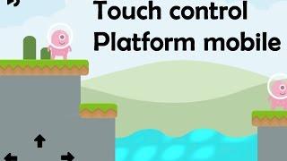 Touch control para game plataforma em mobile - construct 2