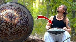 Calming forest | 2 hours tongue drum handpan music | Puzik music