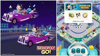 City Racers Monopoly Go New Event Step 1 Completed  #monopolygo #monopoly