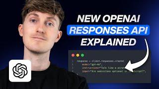 OpenAI Just Changed Everything (Responses API Walkthrough)