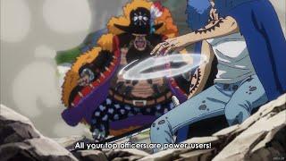 Law vs Blackbeard Fight (1093 ep) Full fight Awakened Law Vs Blackbeard