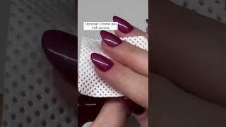 Easy Sweater Nail Design for Fall and Winter | Gel Polish #naildesign