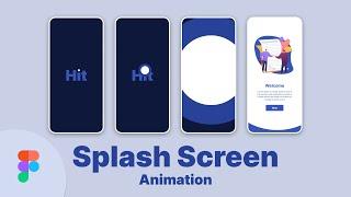 How to Figma Mobile Splash Screen Animation in Figma Tutorial | GDMentor