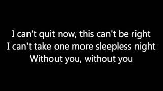 David Guetta - Without You (feat. Usher) Lyrics