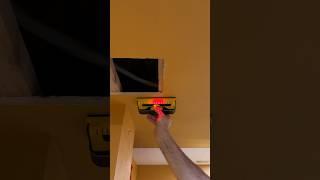 Trying out the new Franklin Sensors stud finder ￼