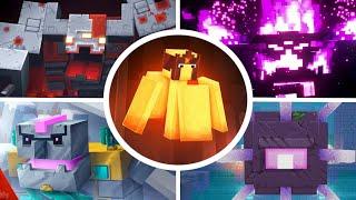 Minecraft Dungeons (Season 2) - All Bosses + All DLC Bosses