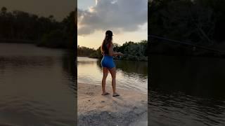Is there anything better than a few sunset casts?  #florida #sunset #fishing #onemorecast #summer