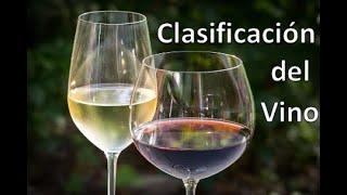 2. Clasificación de los vinos