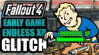 Fallout 4: EASIEST Early Game Unlimited XP Glitch (Next Gen Update)