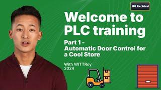  PLC Automated Cool Store Door Control with Forklift Detection! #PLC #Automation #ForkliftSafety