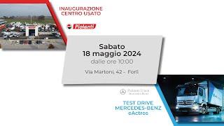 Sabato 18 Maggio 2024 inaugurazione del nostro nuovo Centro dell'Usato