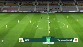 Belarus Bank Football Premier League  -  BATE vs Torpedo-BelAZ  -  Highlights