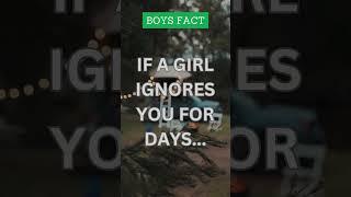 Cracking the Code: Why She Ignores You | Boys Fact Revealed