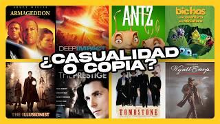 ¿Por qué Hollywood hace la MISMA película DOS VECES? | PELÍCULAS GEMELAS • #Datazo