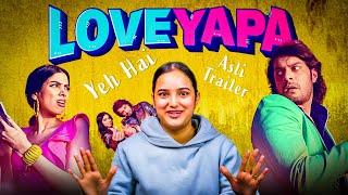 Loveyapa - Official Trailer Review | Khushi Kapoor , Junaid Khan | EK Aur Nepo Film - Ritz Reacts