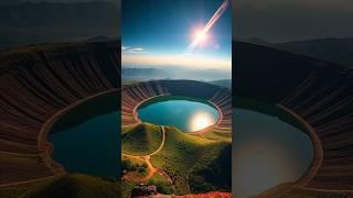 "Lonar Crater Lake: India’s Meteoric Wonder!  #shorts #facts #amazing #nature "