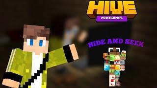 Игра в HIDE AND SEEK на сервере THE HIVE (MINECRAFT PE 1.19.2)