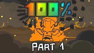 [World Record] Castle Crashers 100% Speedrun in 12:49:30 IGT / 13:17:48 RTA (Part 1)